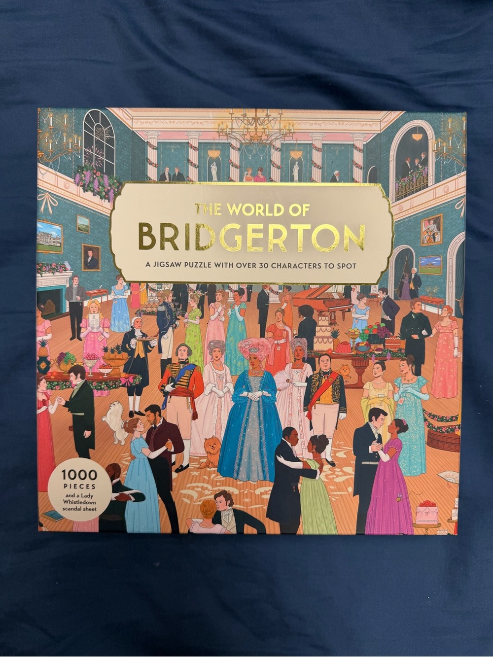 The World of Bridgerton 1000-Piece Jigsaw Puzzle - Multicolor
